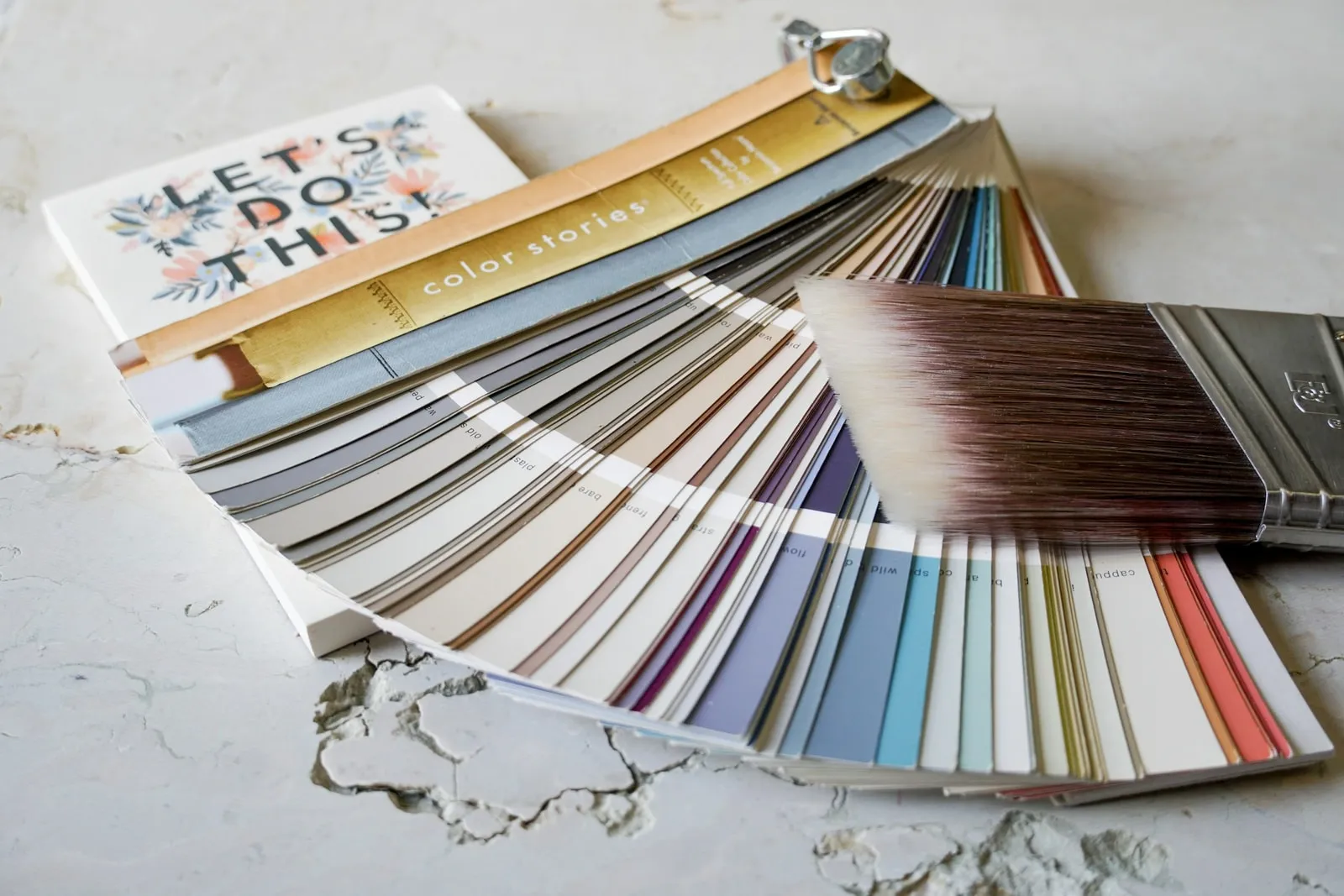 Choosing the color scheme to paint